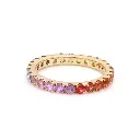 Florence Rainbow Sapphire Ring